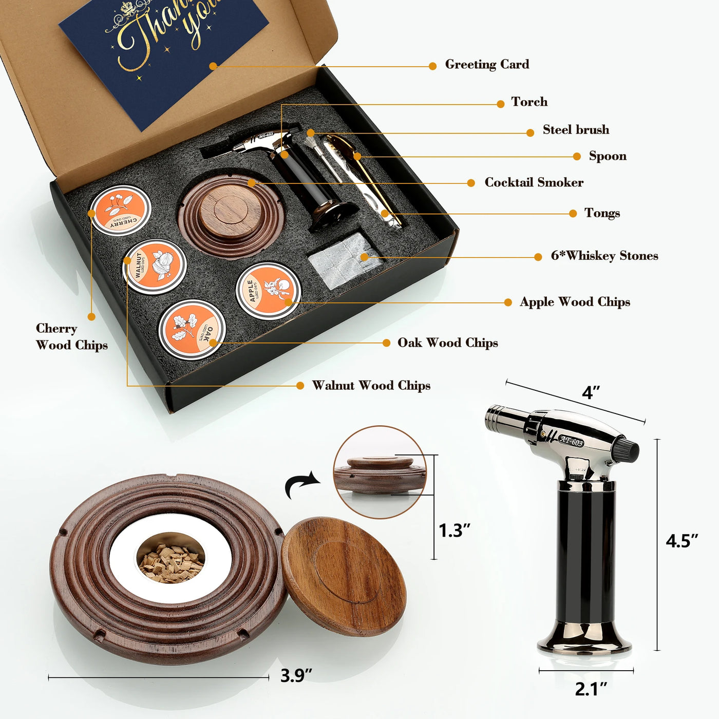 TinyBars Cocktail Smoker Kit